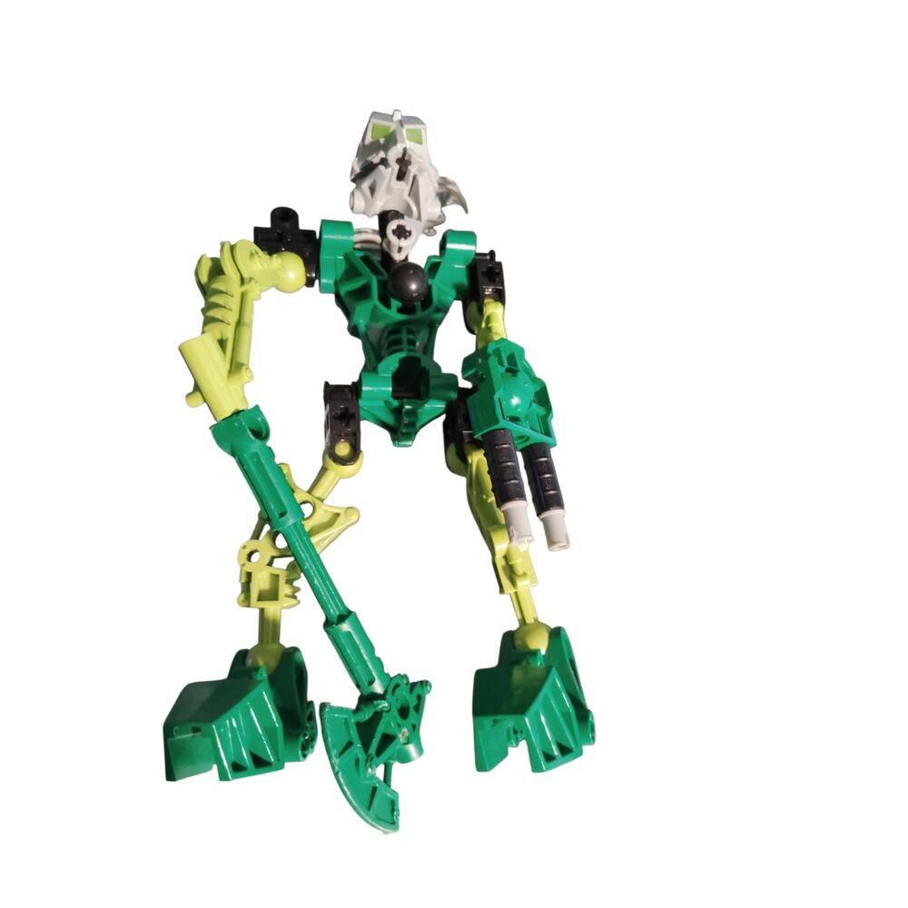 Lego Bionicle Toa Lewa Set 8535 Missing Mask No Manual